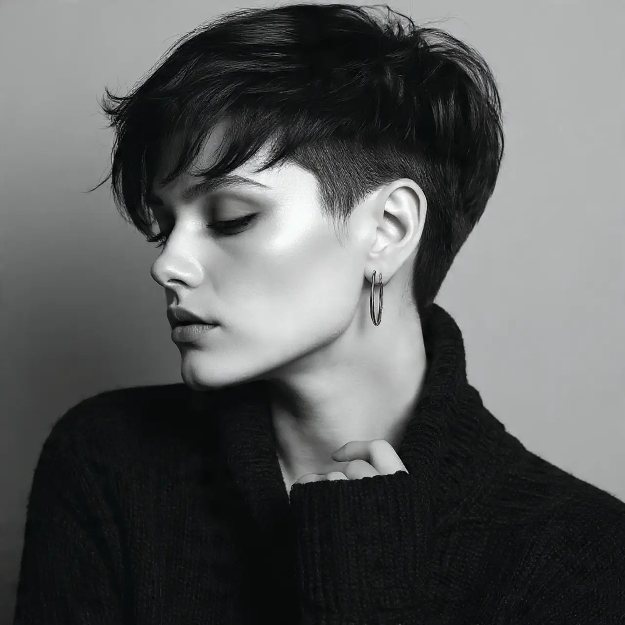 Asymmetrical Hairstyle