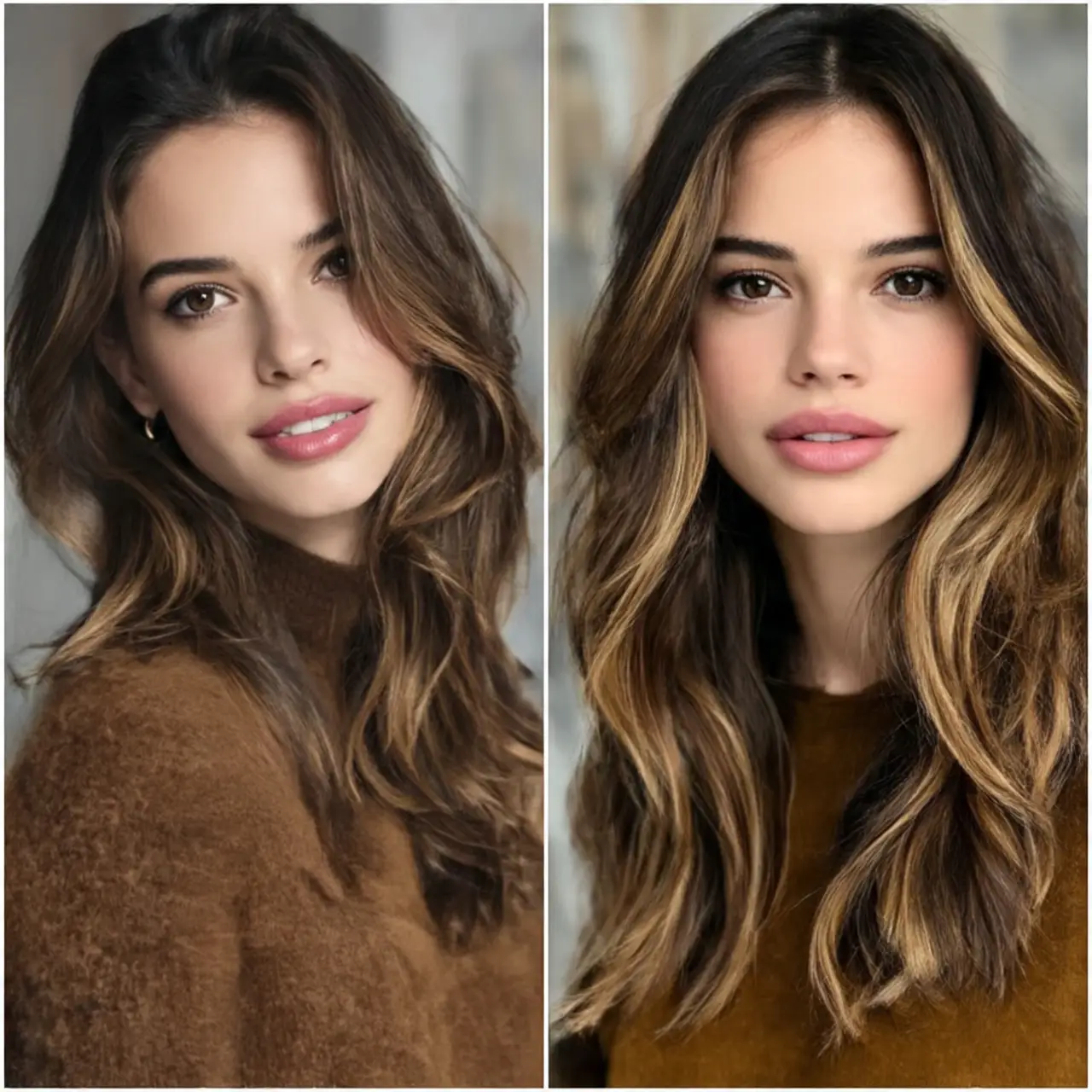 Balayage hair colors for fall
