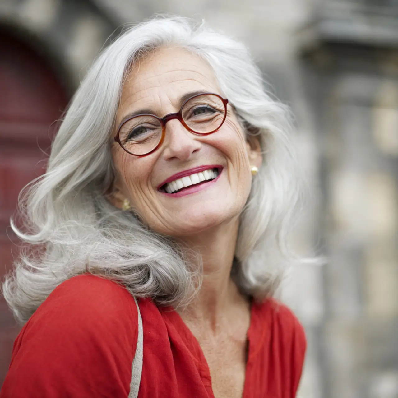 Hairstyles for Women Over 50 with Glasses