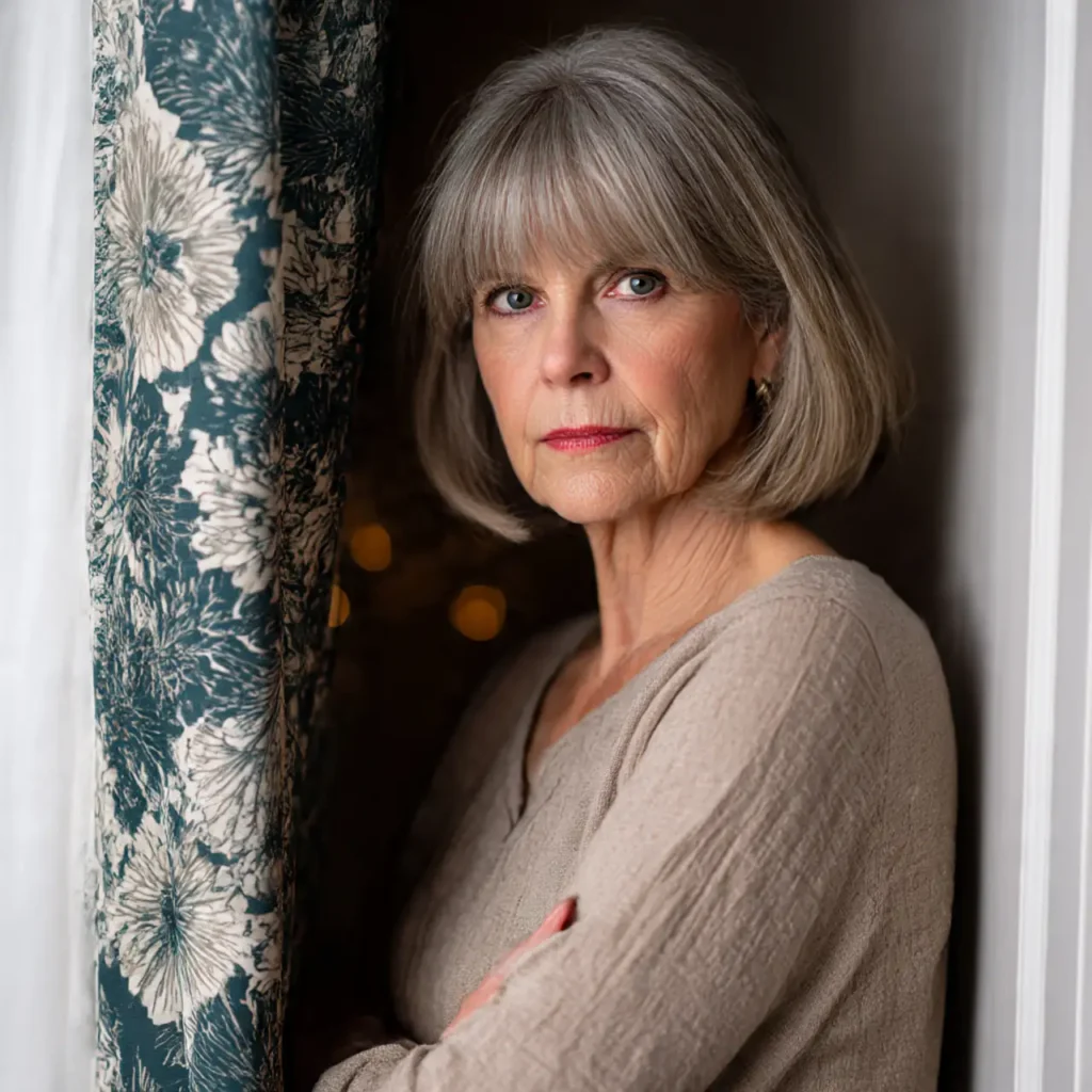 Lob with Curtain Bangs