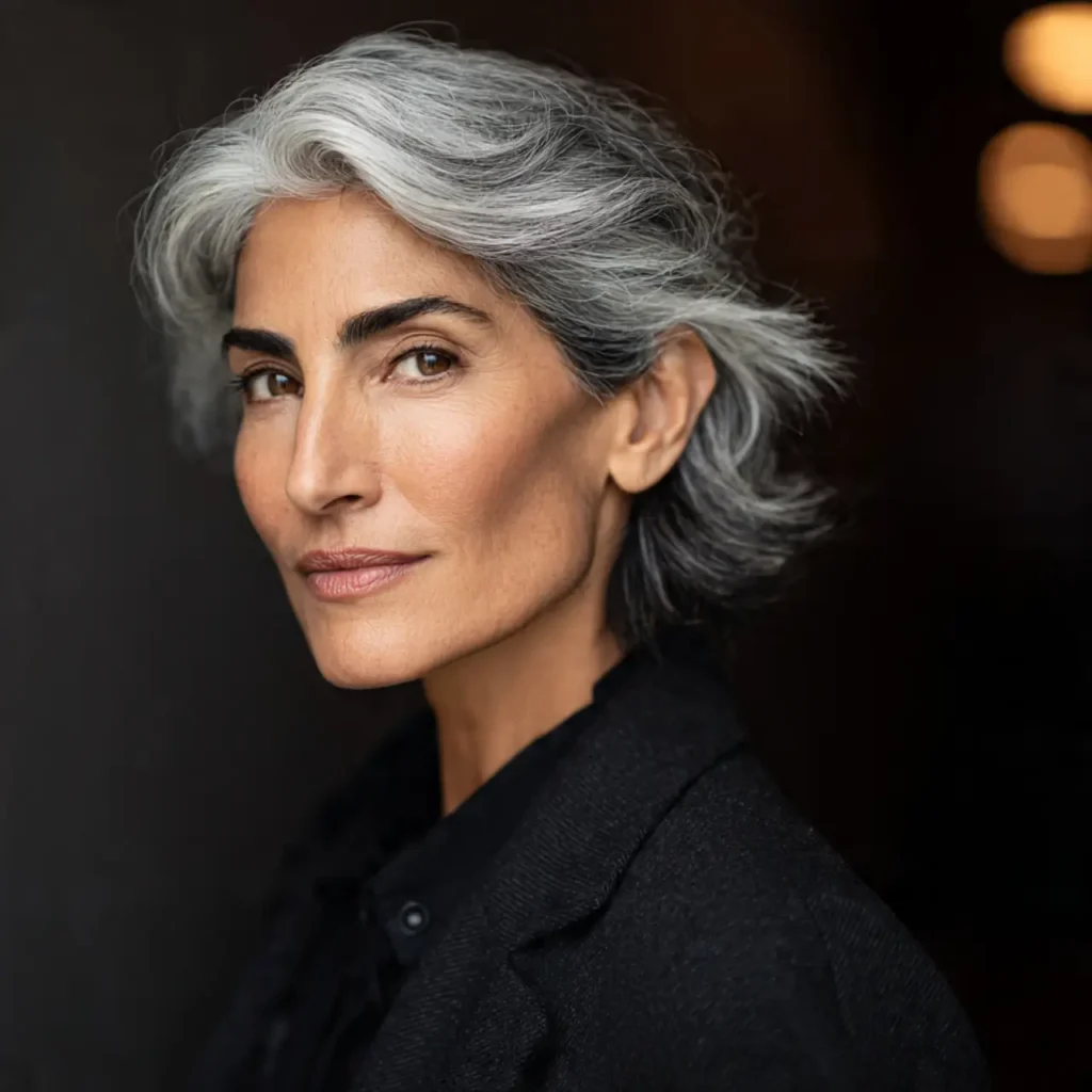 Lob with Face-Framing Layers