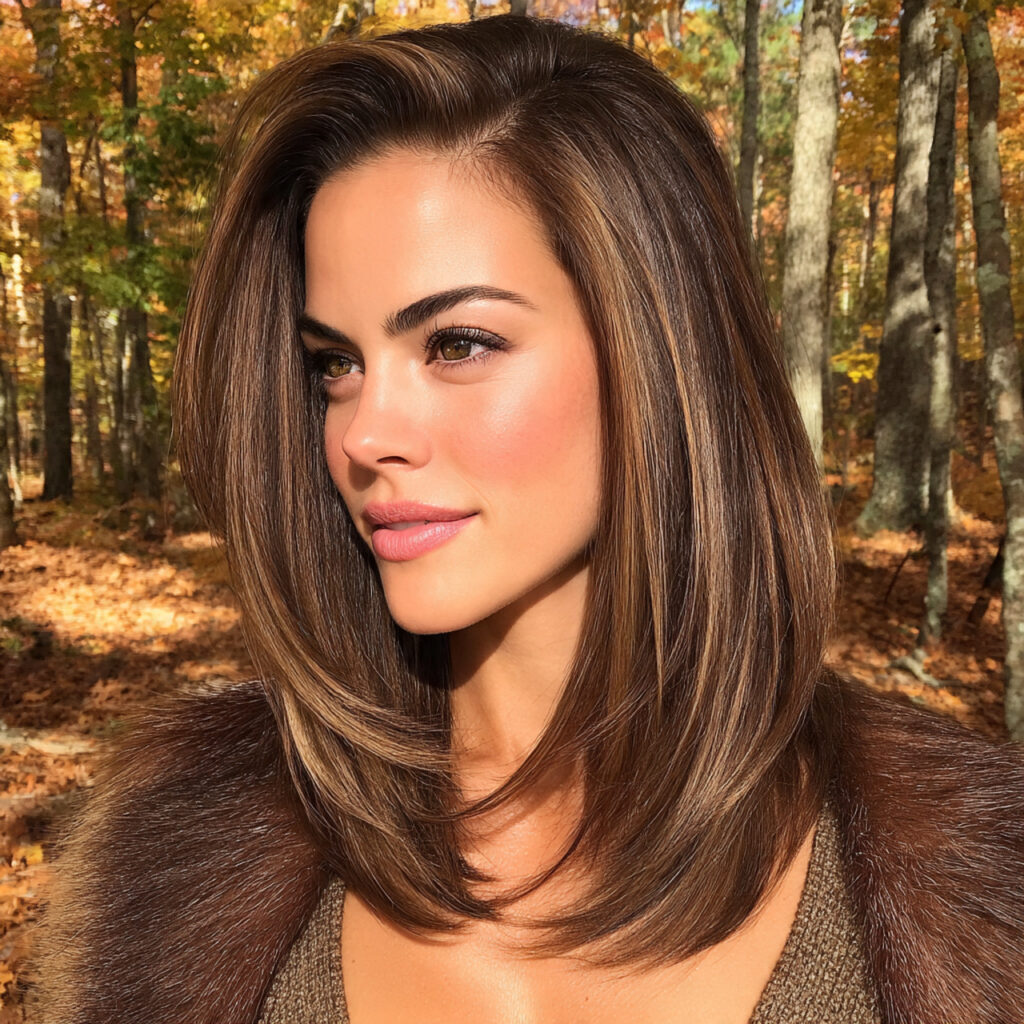 Amber Brown Balayage