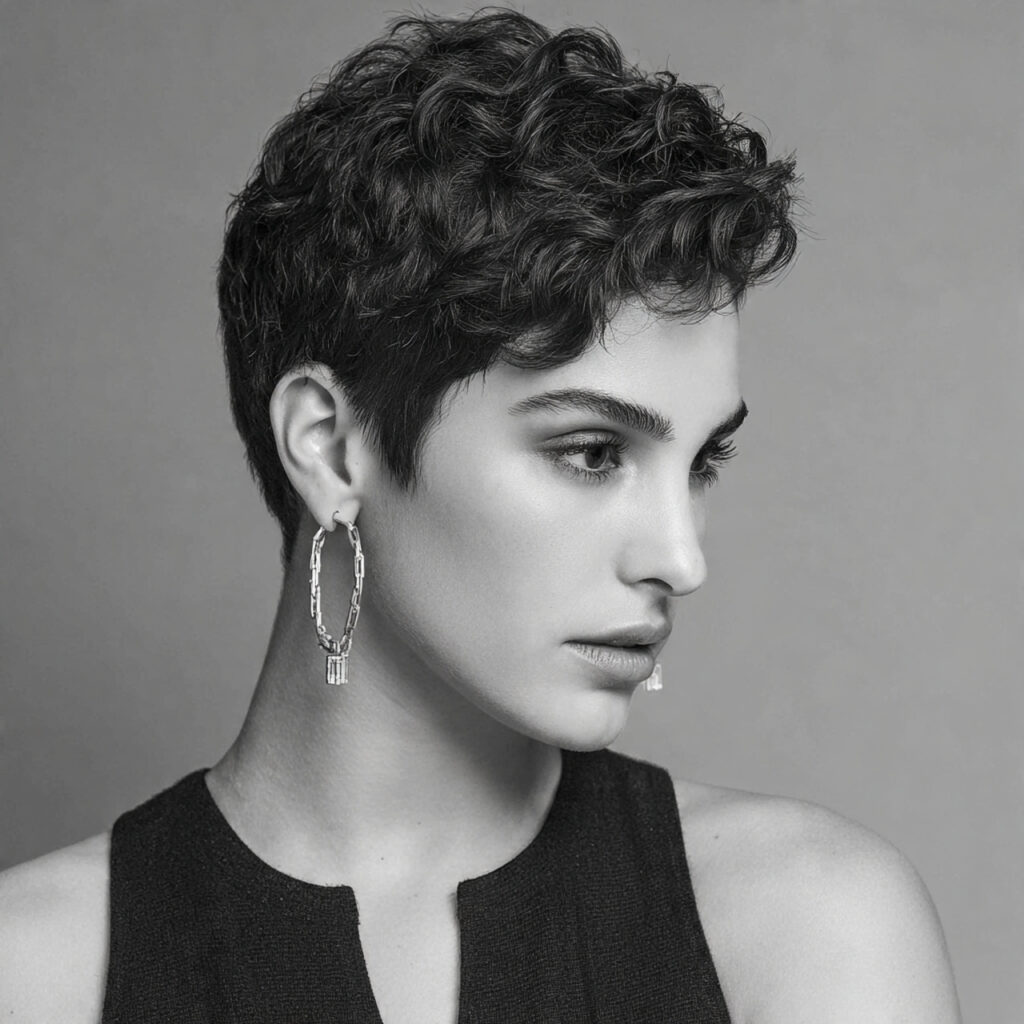 Sculpted Bixie Haircut