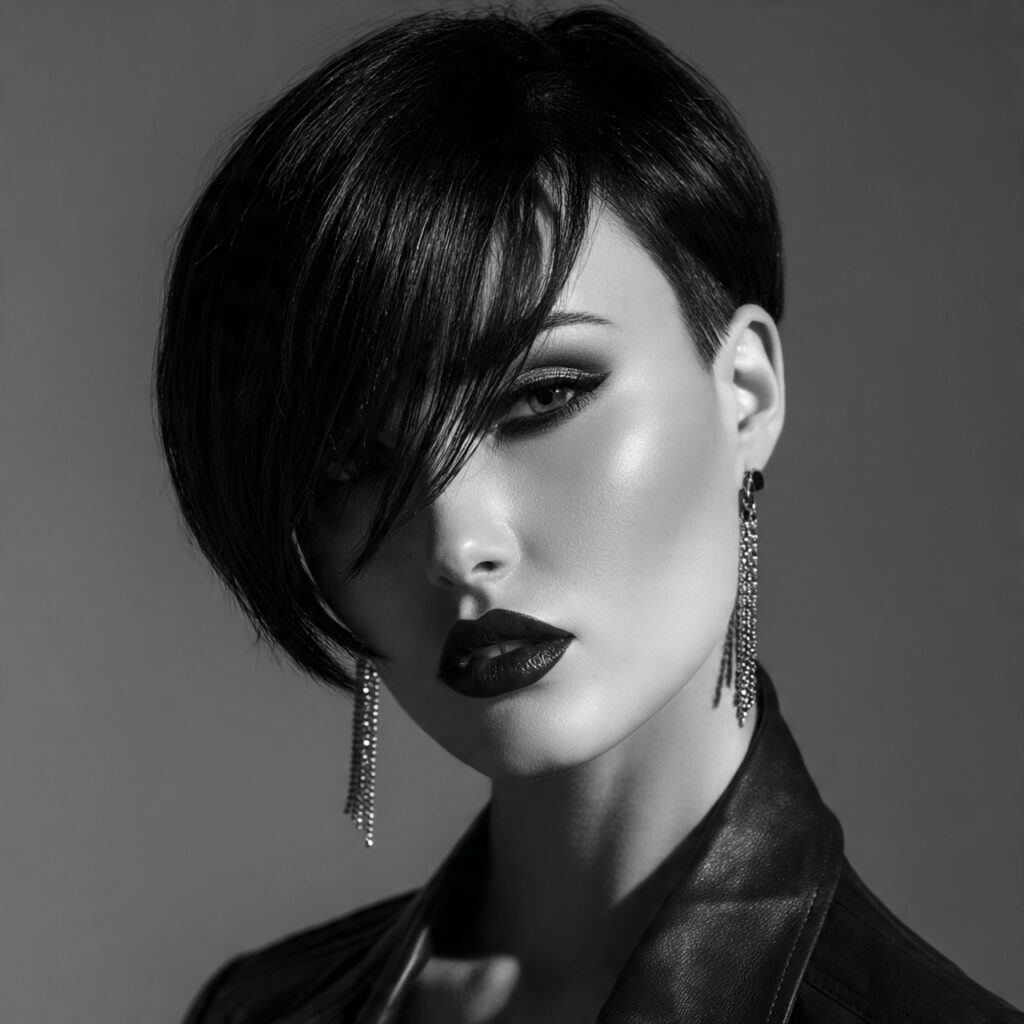 Undercut Asymmetrical Pixie