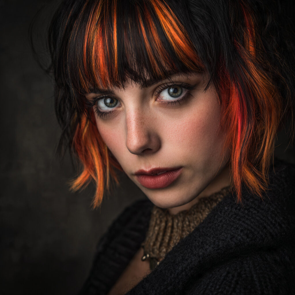 Bright Copper Highlights