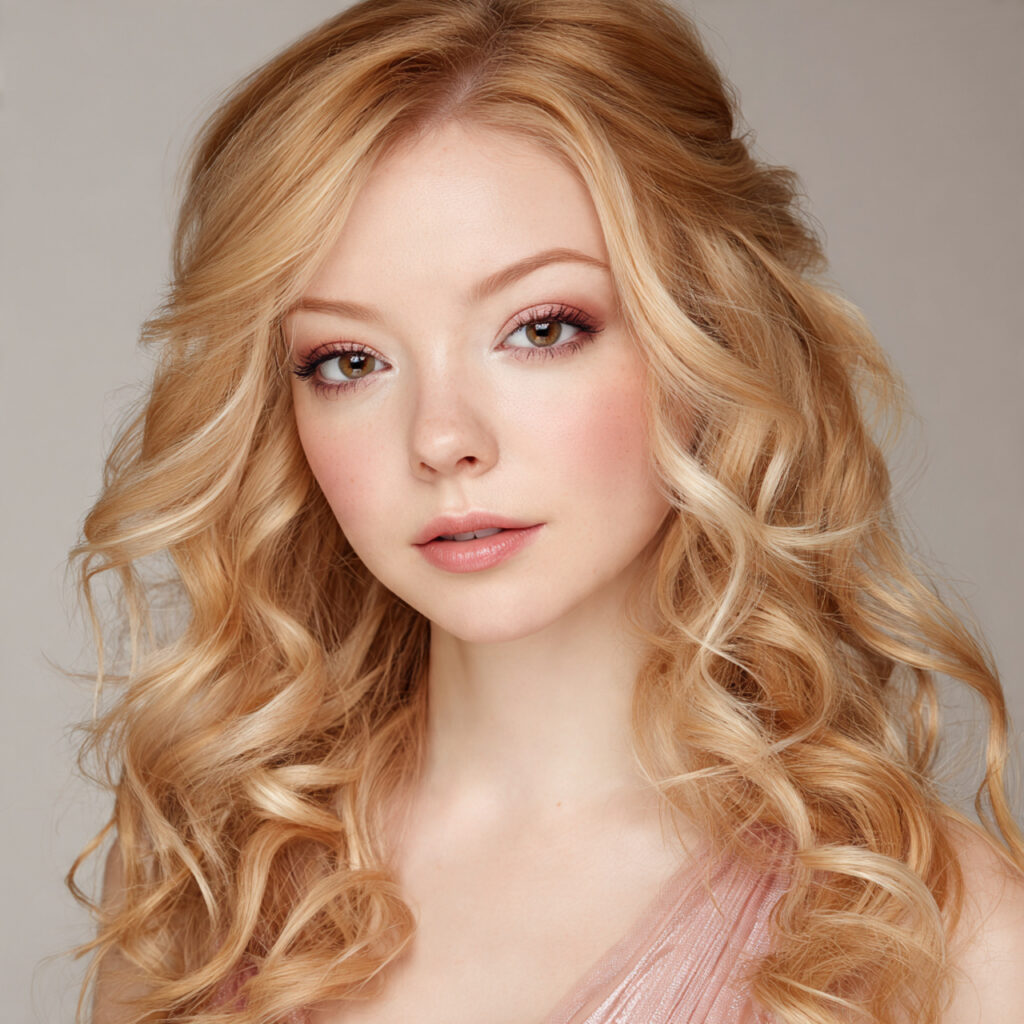 Creamy Blonde Highlights