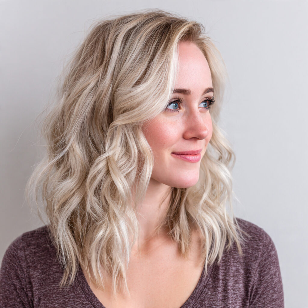 Platinum Blonde Highlights