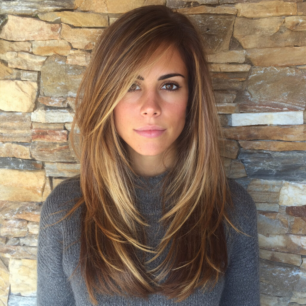 Honey Brown Balayage