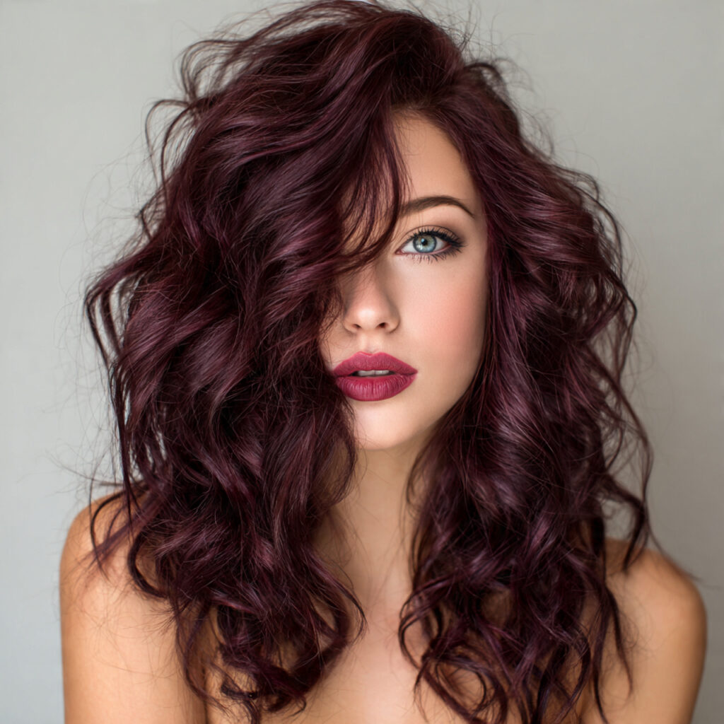 Deep Burgundy Red