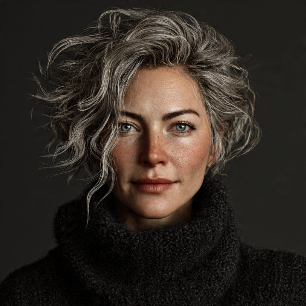 37 Top Hairstyles for Women In Their 60s Thin Hair for More Volume 9 Choppy Pixie Bob