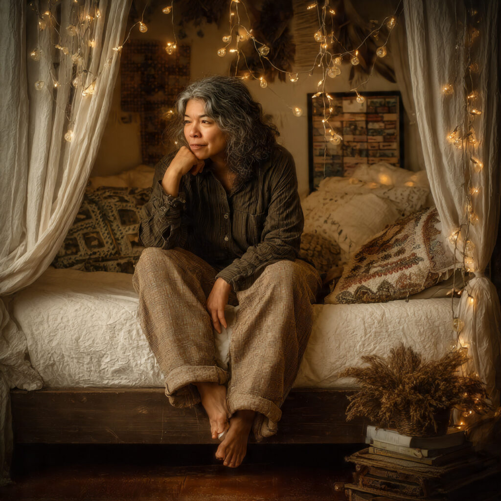 Medium Gray Cut with Feathered Ends