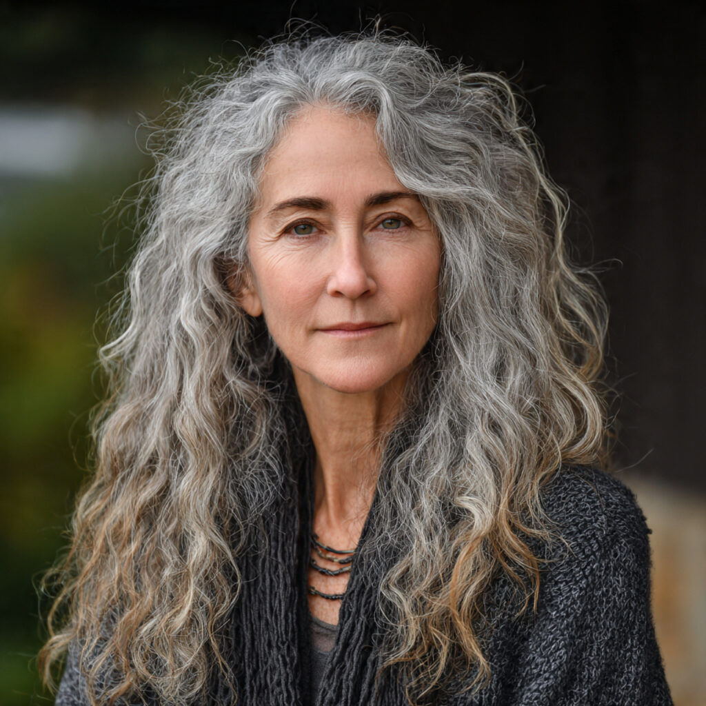 Long Gray Waves with Natural Texture