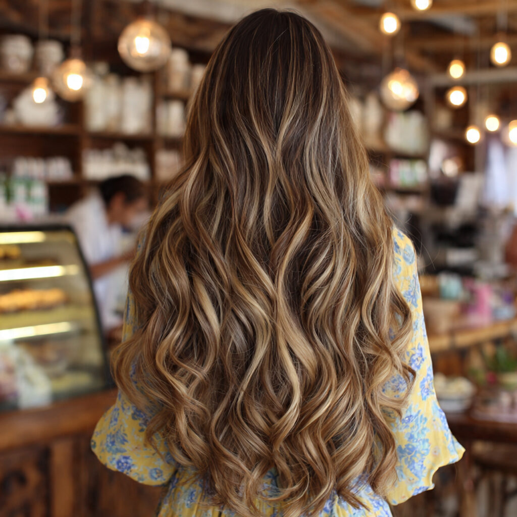 Latte Swirl Balayage