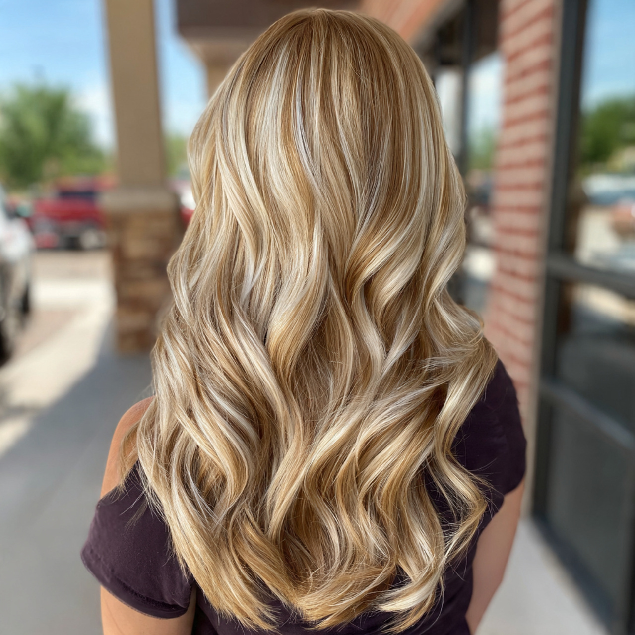 Ash Blonde Balayage