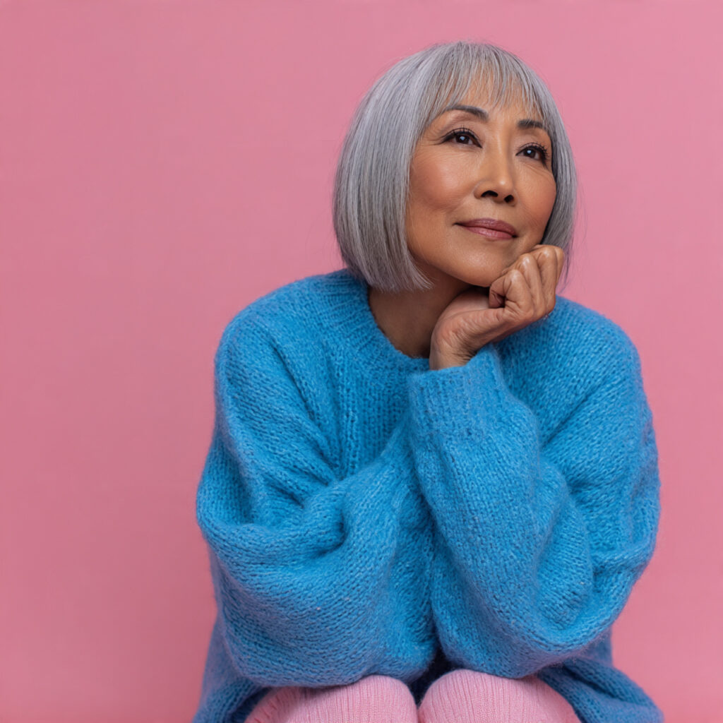 Sleek Chin-Length Cut