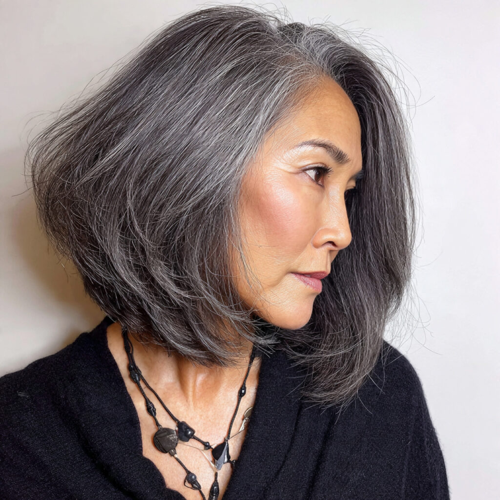 Inverted Gray Bob