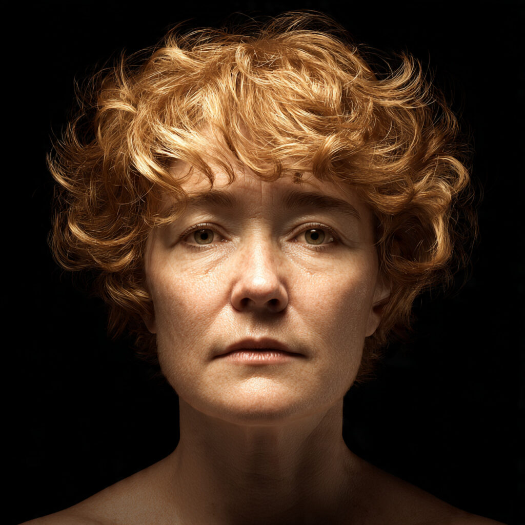 Rounded Short Curly Bob