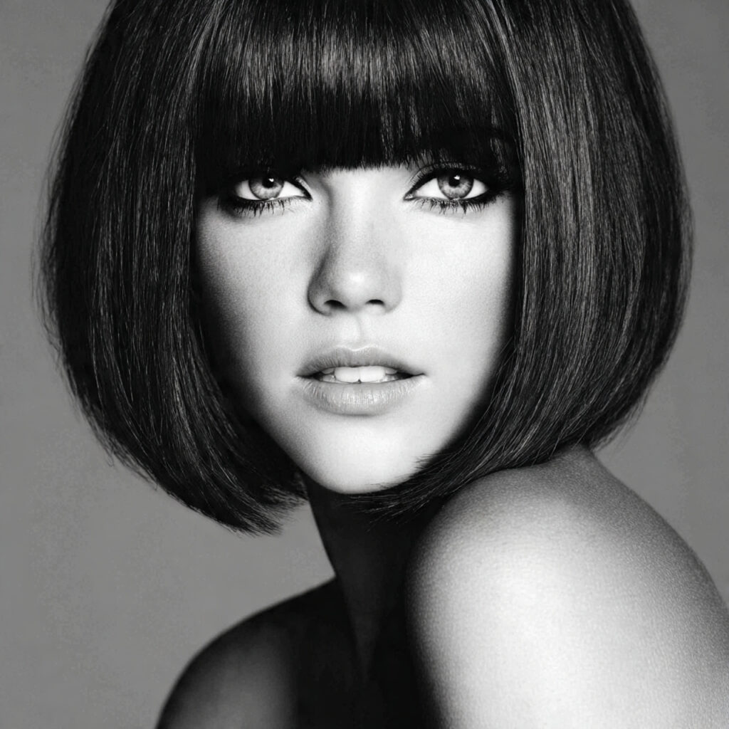 Full Fringe Bixie Haircut