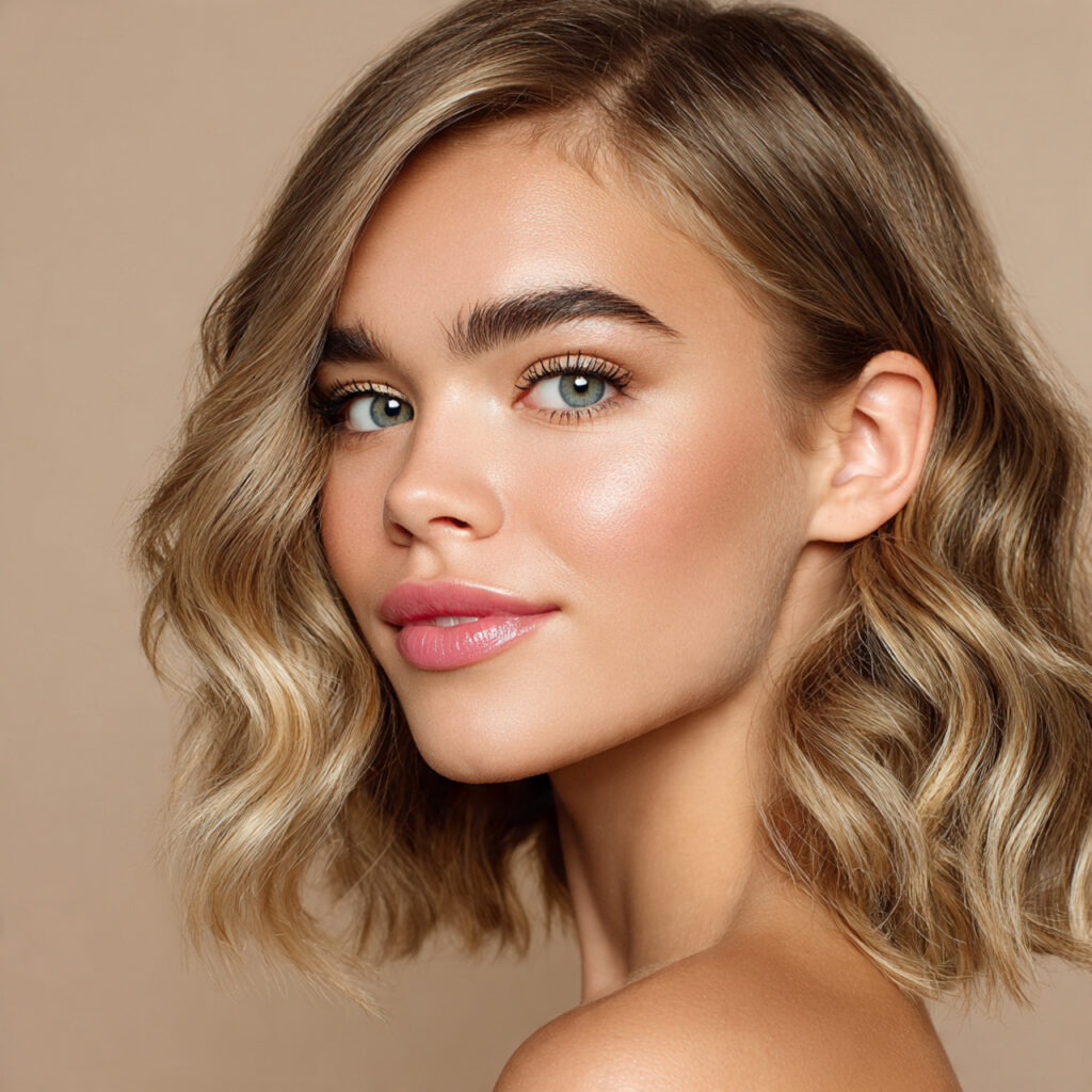 Warm Caramel Balayage