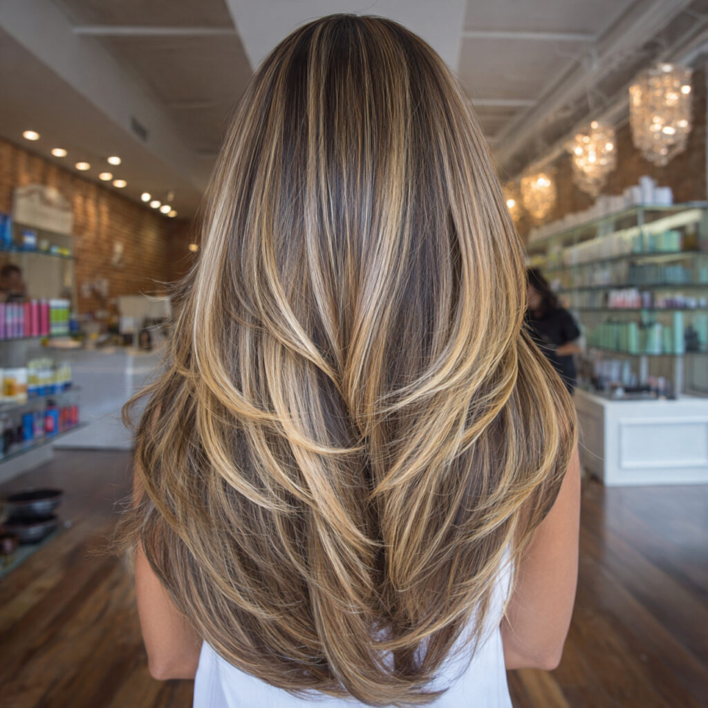 Bronze Tinted Balayage