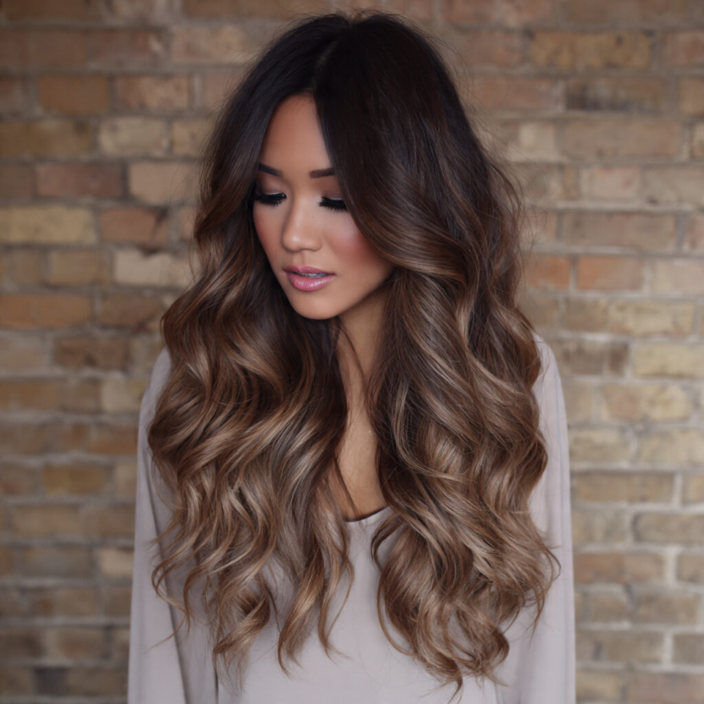 Champagne Brown Balayage