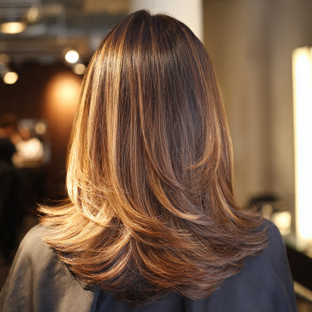 Creamy Brown Balayage