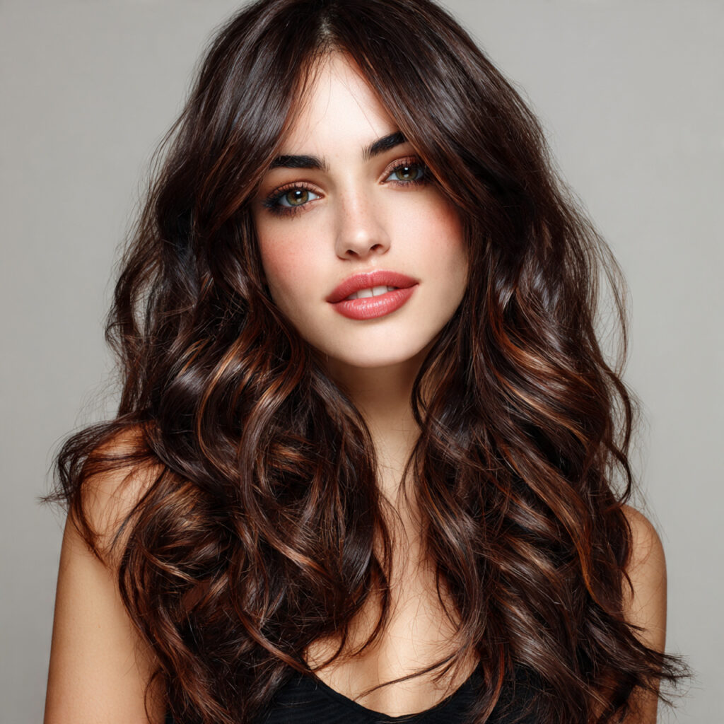 Glossed Balayage Finish