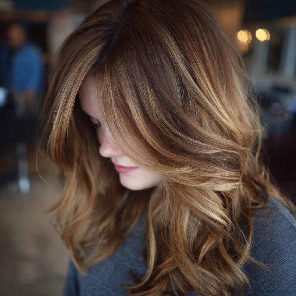 Subtle Face Frame Balayage