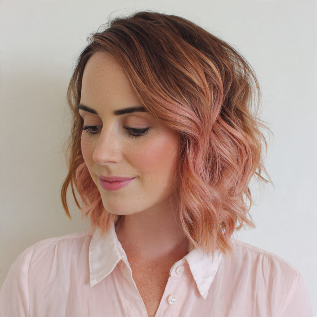 Soft Rose Balayage