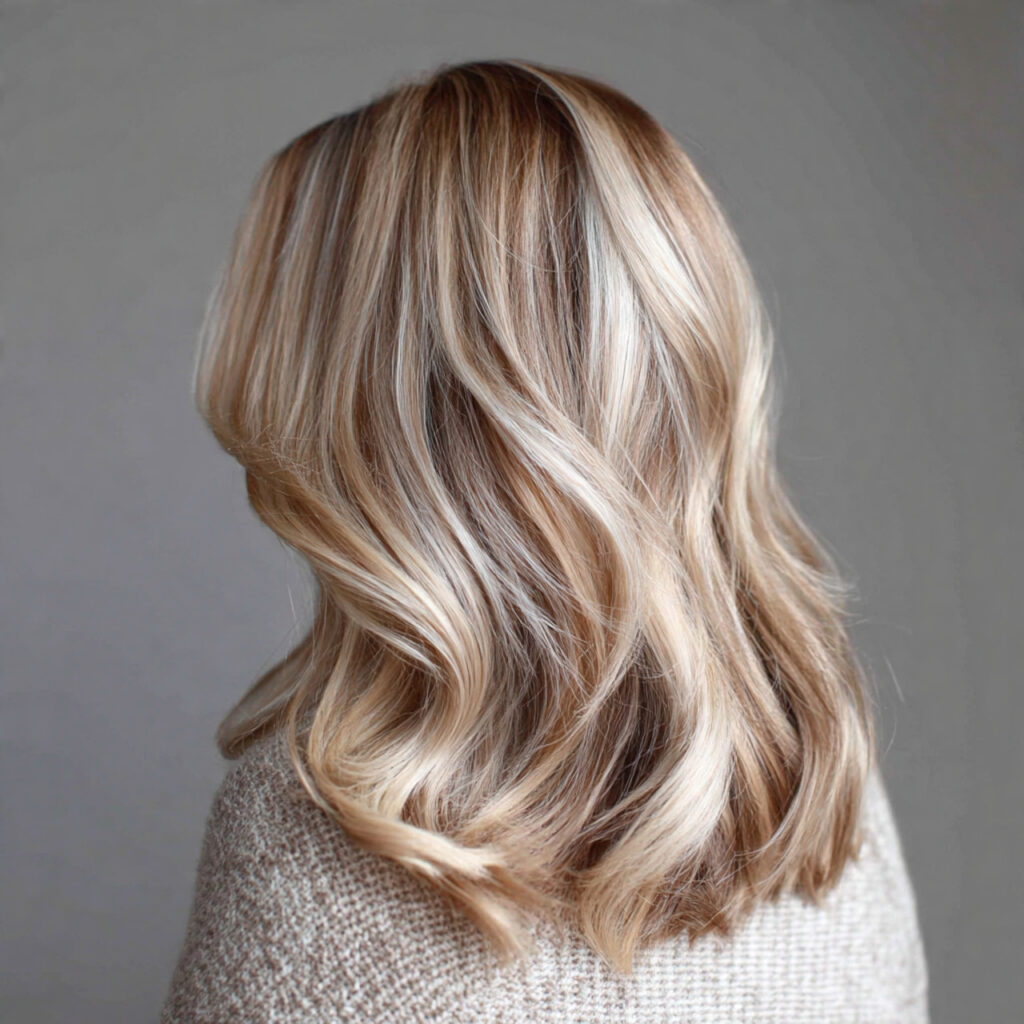 Subtle Blonde Highlights