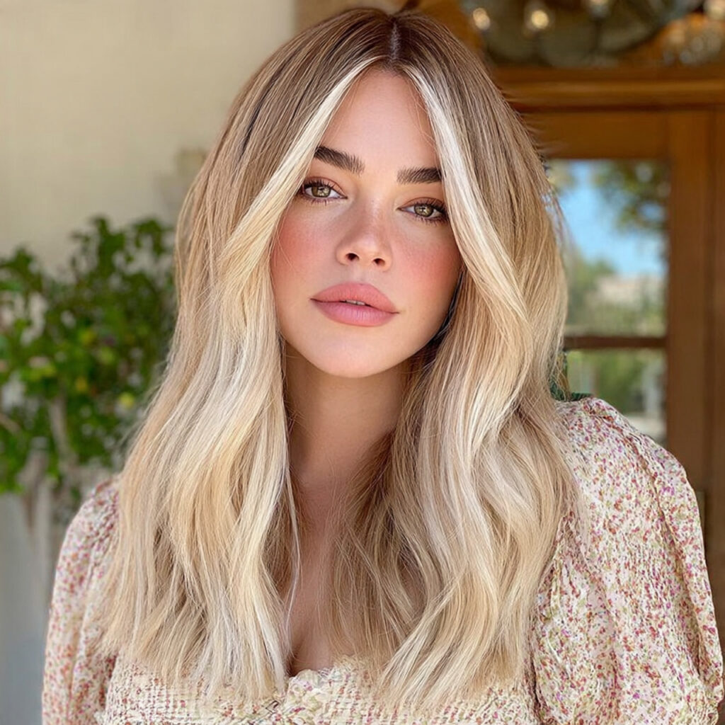 Ultra-Fine Blonde Highlights
