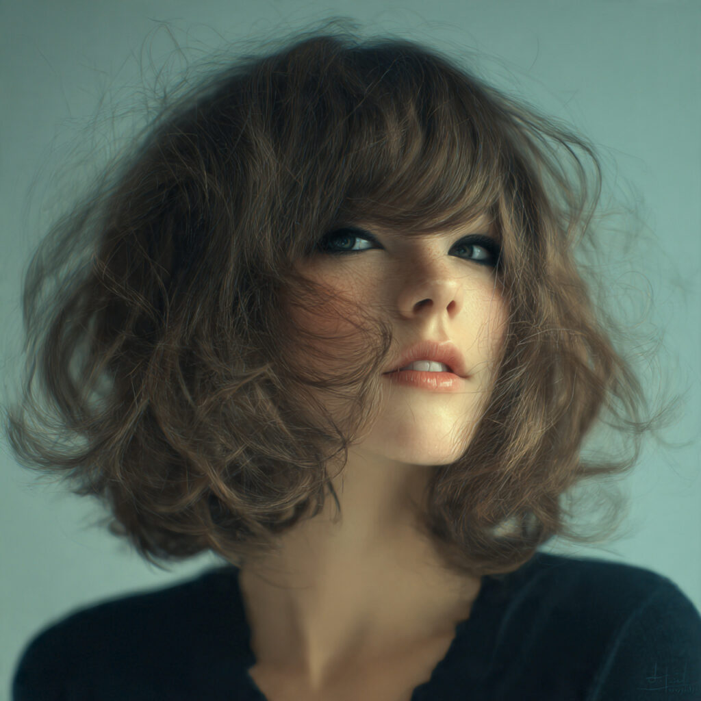 Soft Layered Bixie Haircut