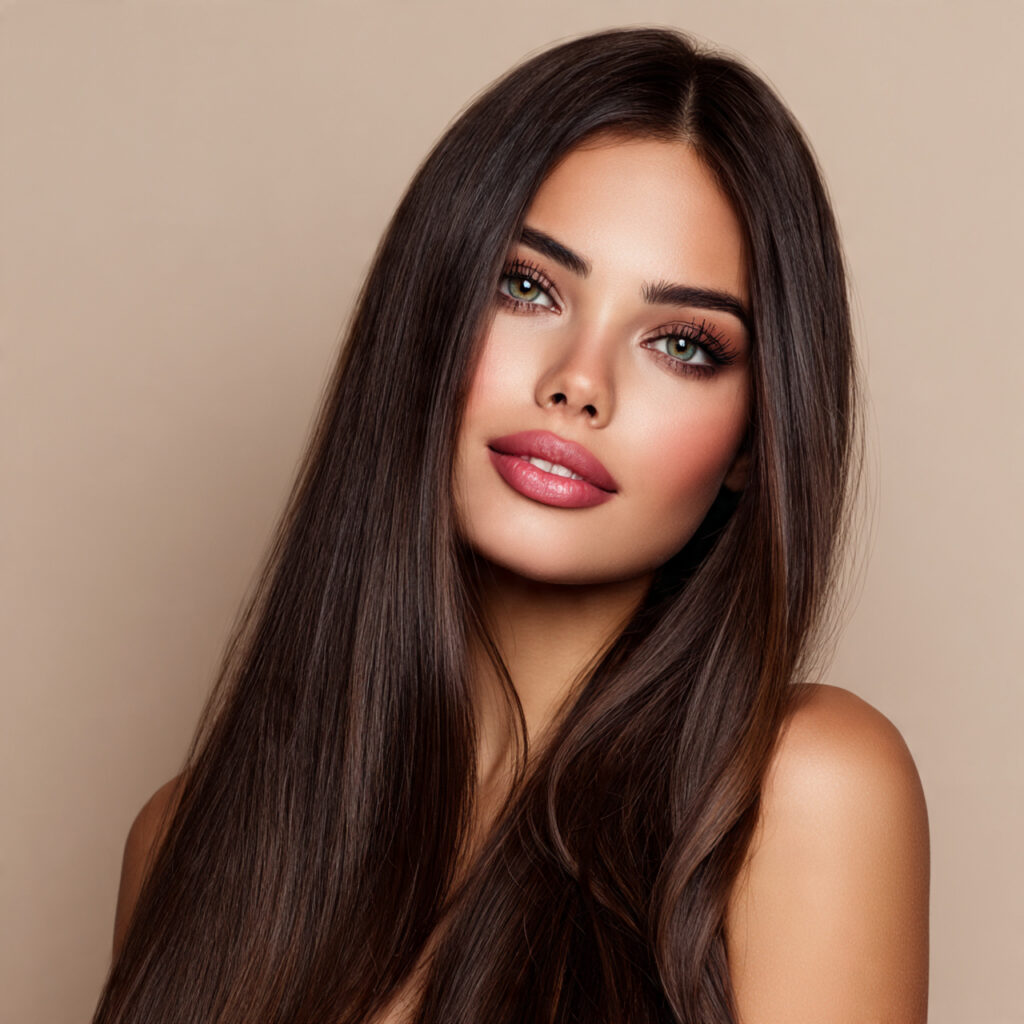 Shadowed Dark Brown Root