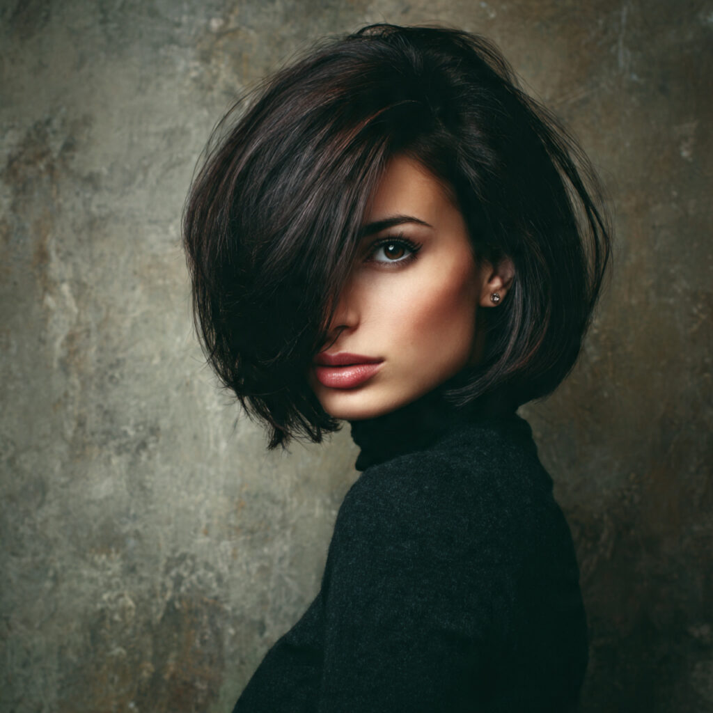 Deep Brunette Lowlights