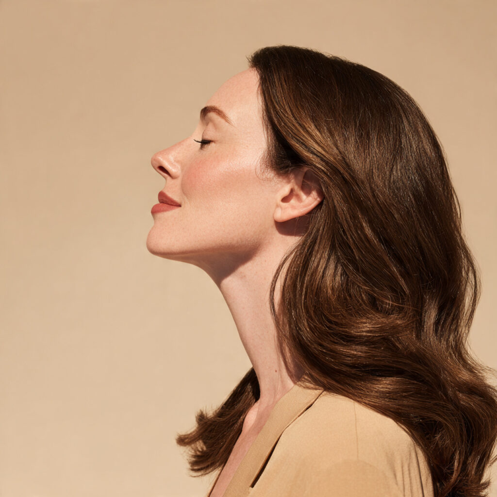 Dark Brown with Soft Babylights