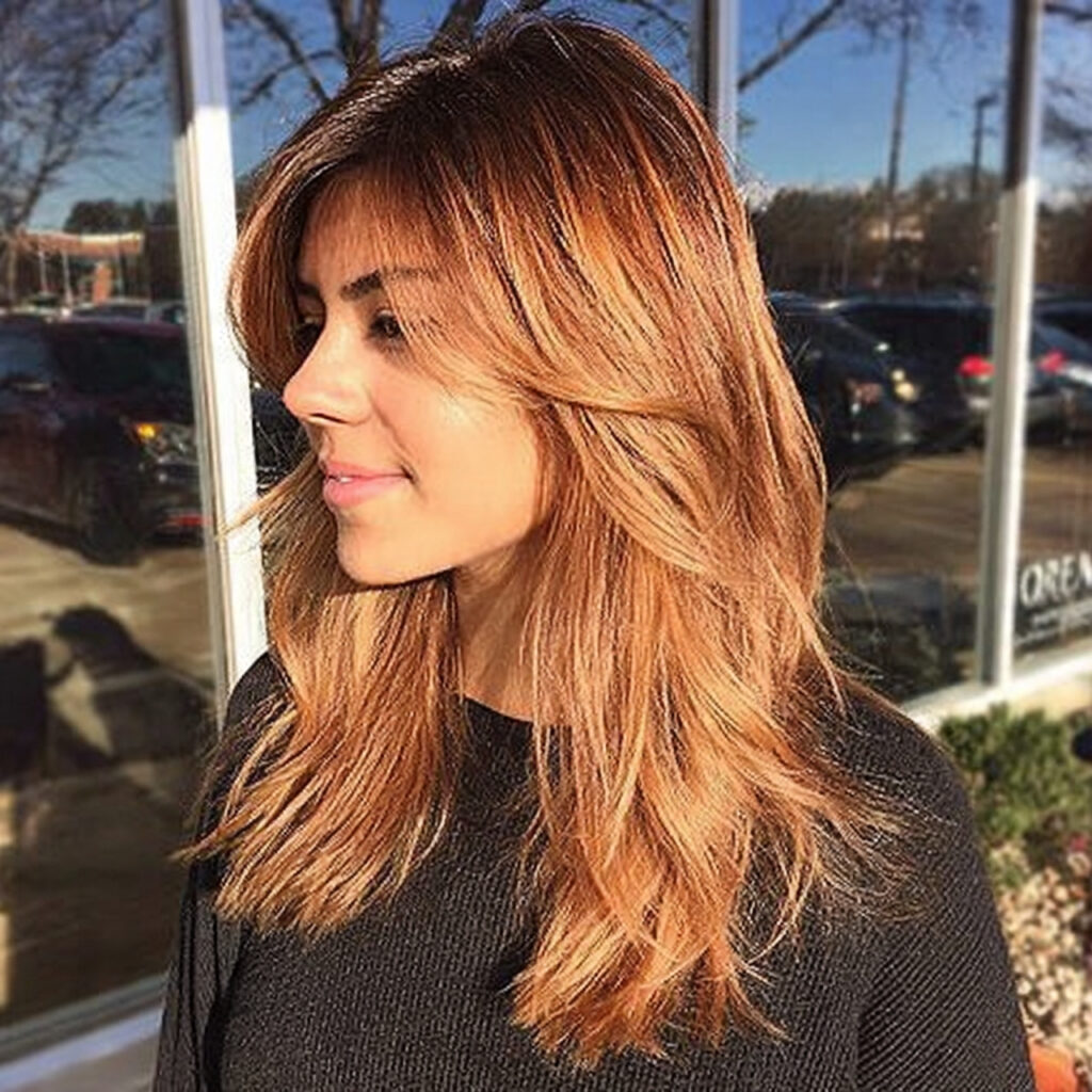Copper Glow Balayage