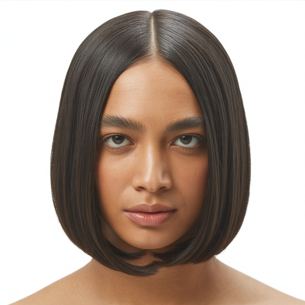 Middle-Part Bob Ideas