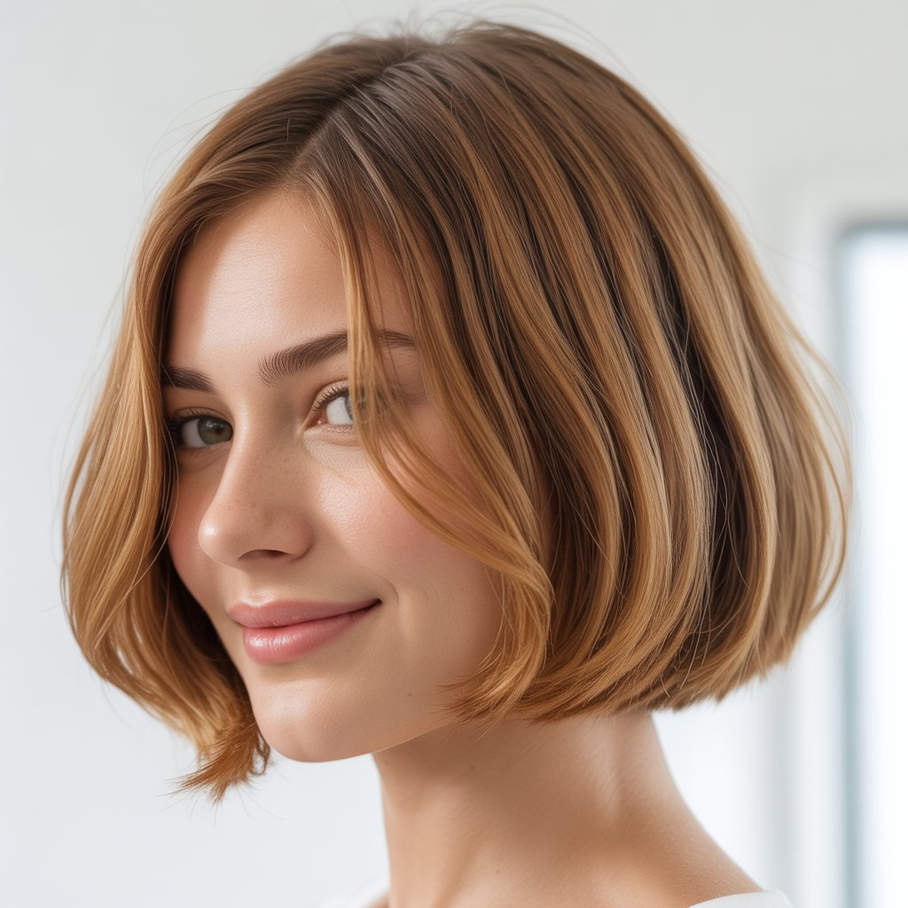 Soft Blunt Bob Ideas