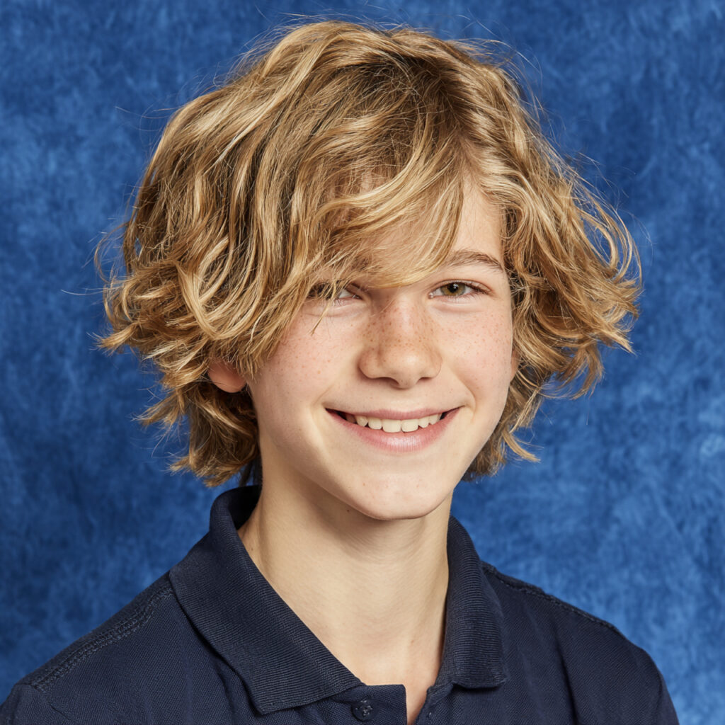 Fresh Look Boys School Haircut Idea