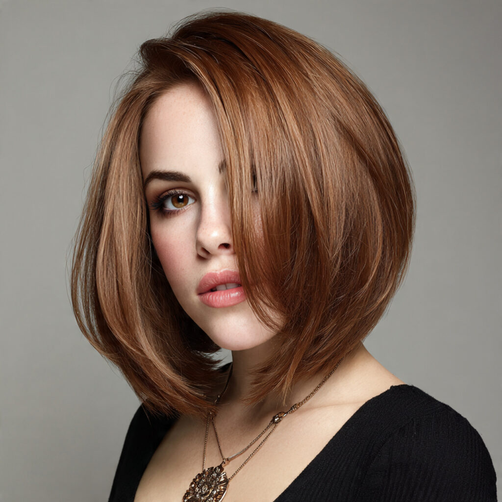 Sharp Angled Bob Ideas for Fine Hair