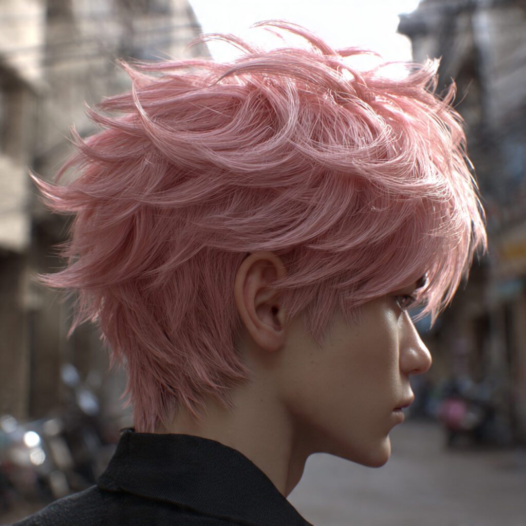 36 Modern Pink Hair Color Guide: Best Styles & Shades 35 Pink Shag Hair