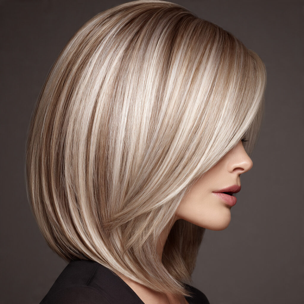 Ash Blonde Balayage Idea