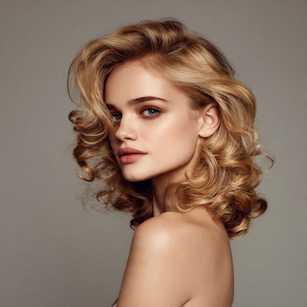 Warm Blonde Balayage Idea