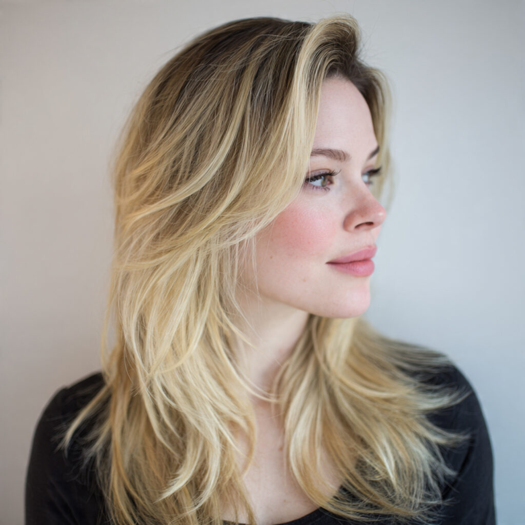 Airy Blonde Balayage Idea