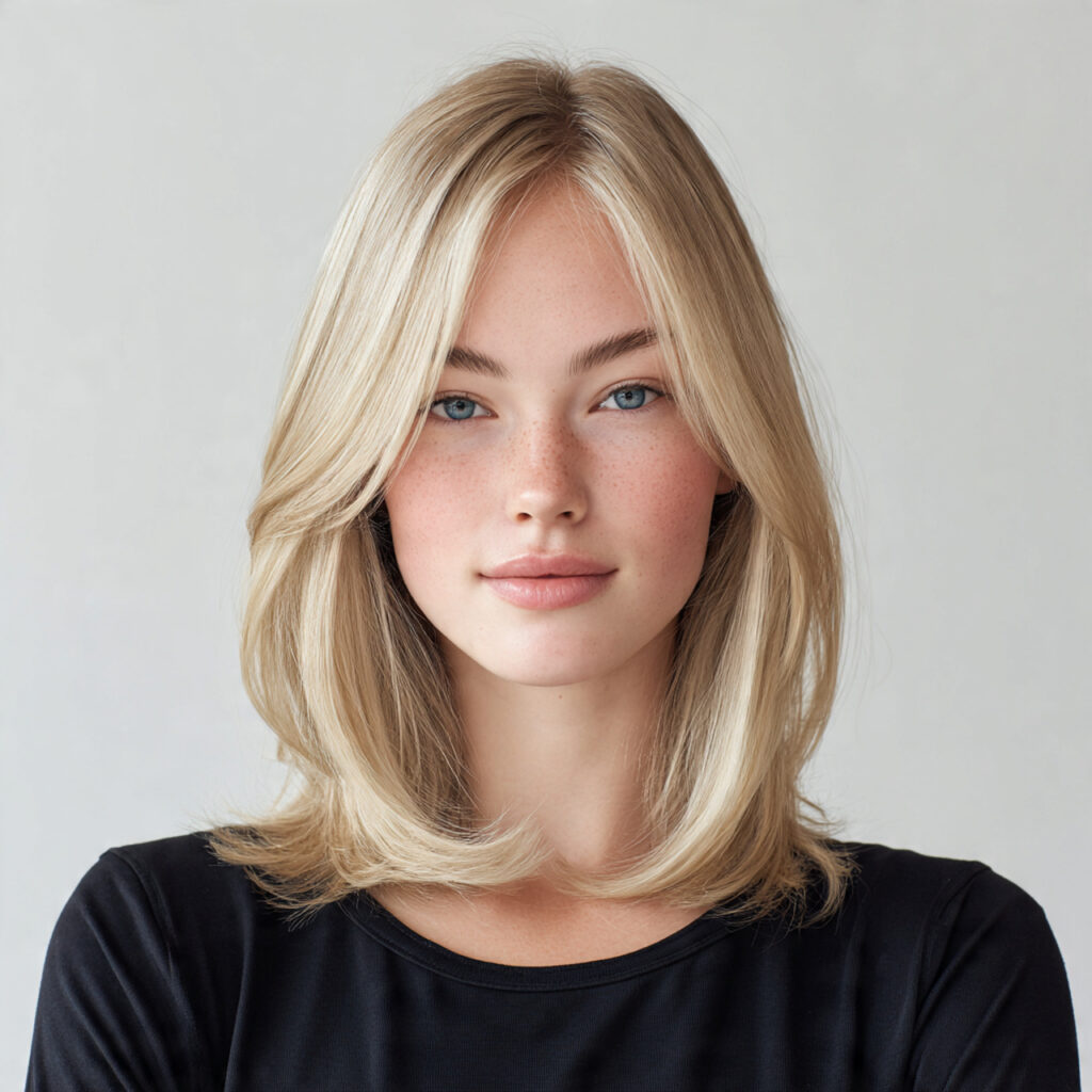 Long Angled Bob Ideas for Fine Hair