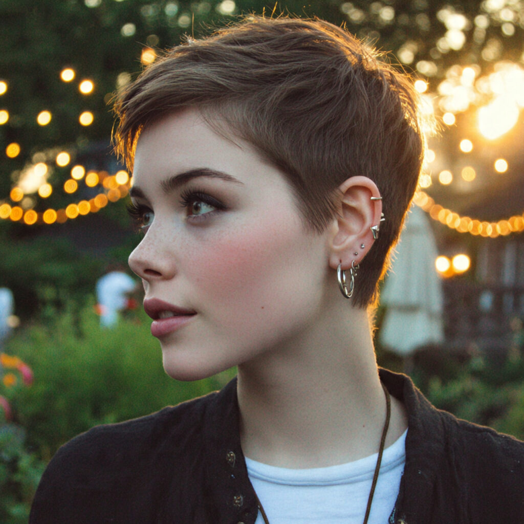 Pixie with Tapered Nape