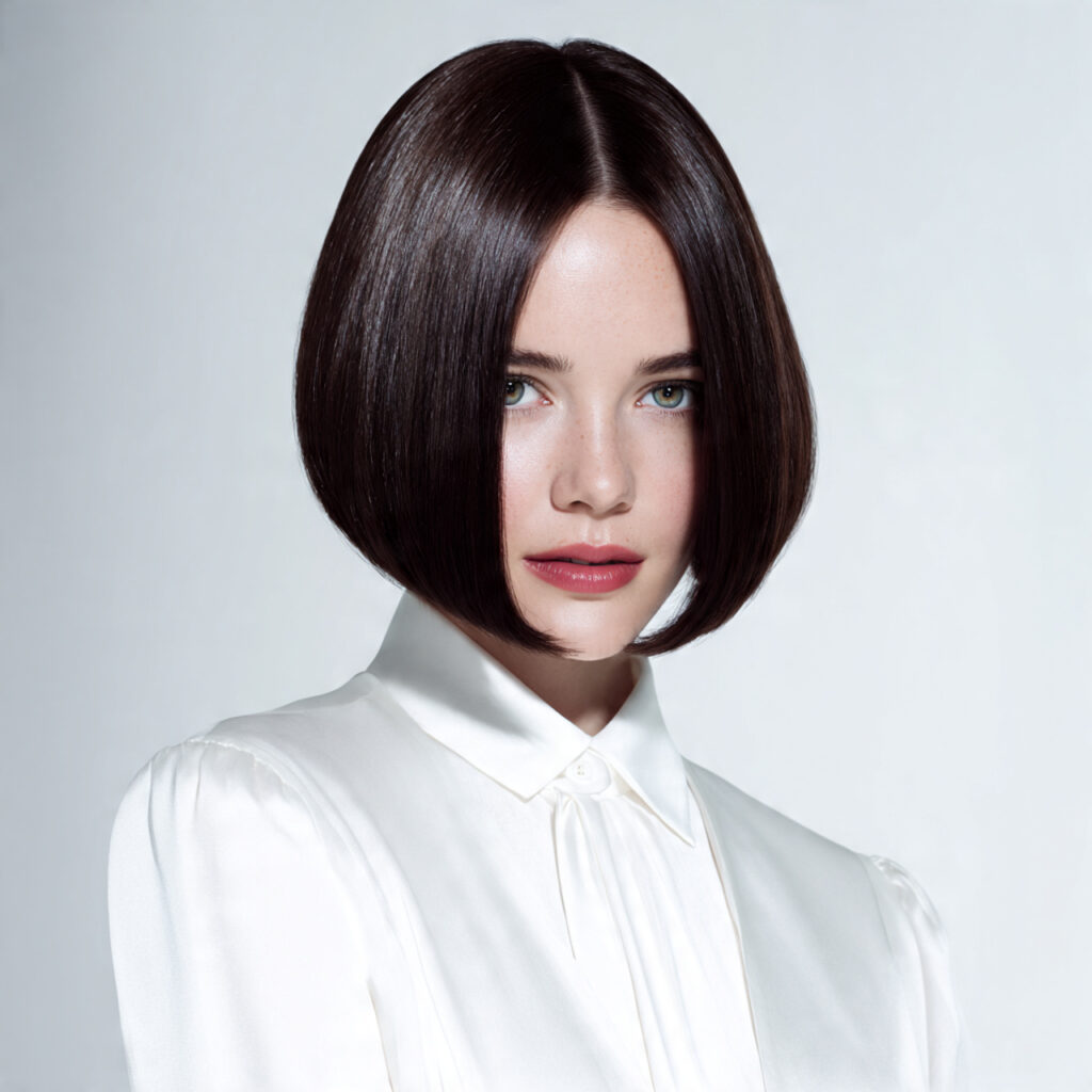 Sleek Angled Bob Ideas for Fine Hair