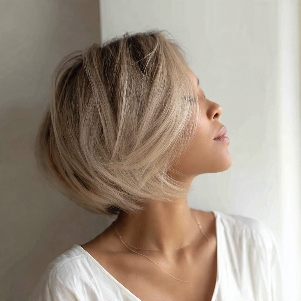 Casual Angled Bob Ideas for Fine Hair