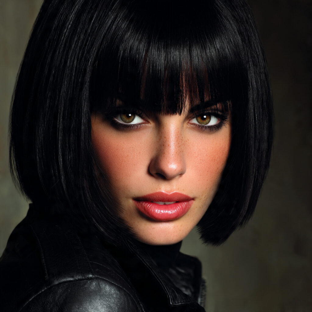Blunt Bob Hairstyle Ideas with Contemporary Edge