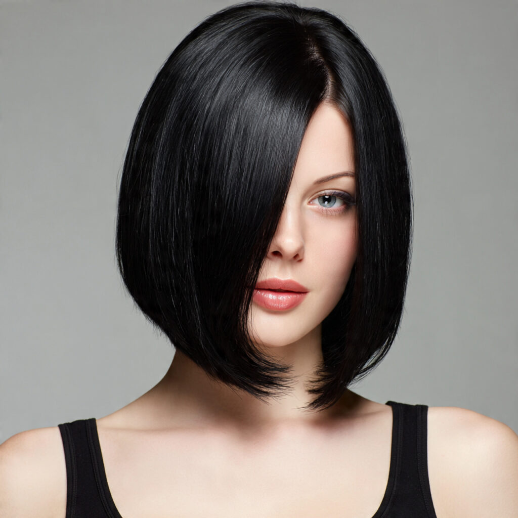 Long Angled A-Line Bob Idea